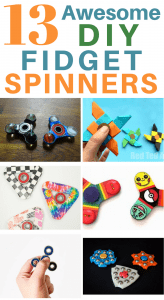 13 DIY Fidget Spinners. Here are 13 of the very BEST DIY fidget spinner toys. I can't wait to try making these with my kids this summer