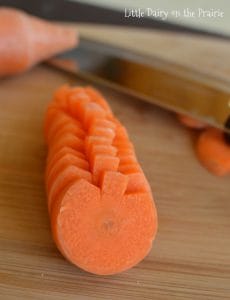 Cute Carrot Pumpkins Healthy Halloween Food