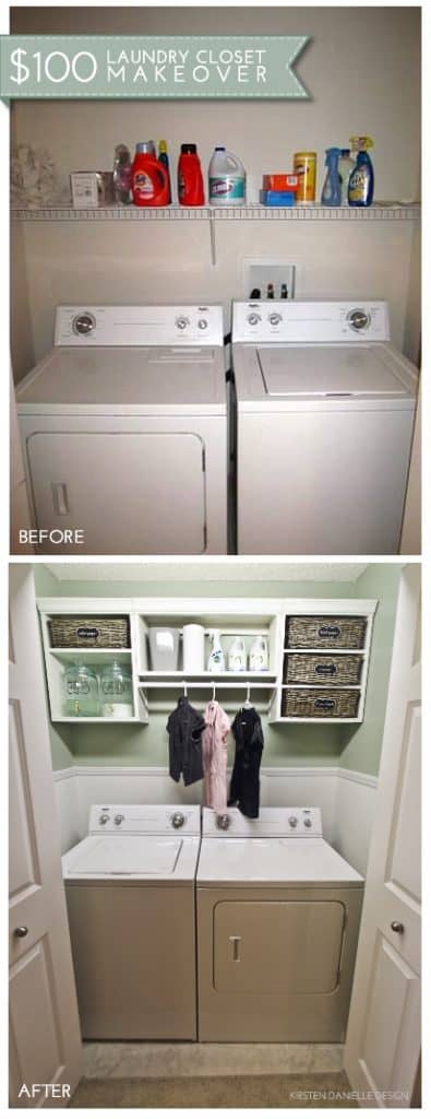 Small Laundry Room Storage