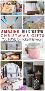Amazing DIY Creative Christmas Gifts you have to make this year. These creative DIY gift ideas are awesome! They don't even look homemade!