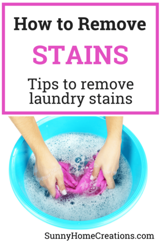 How to Remove Almost Any Stain – Sunny Home Creations