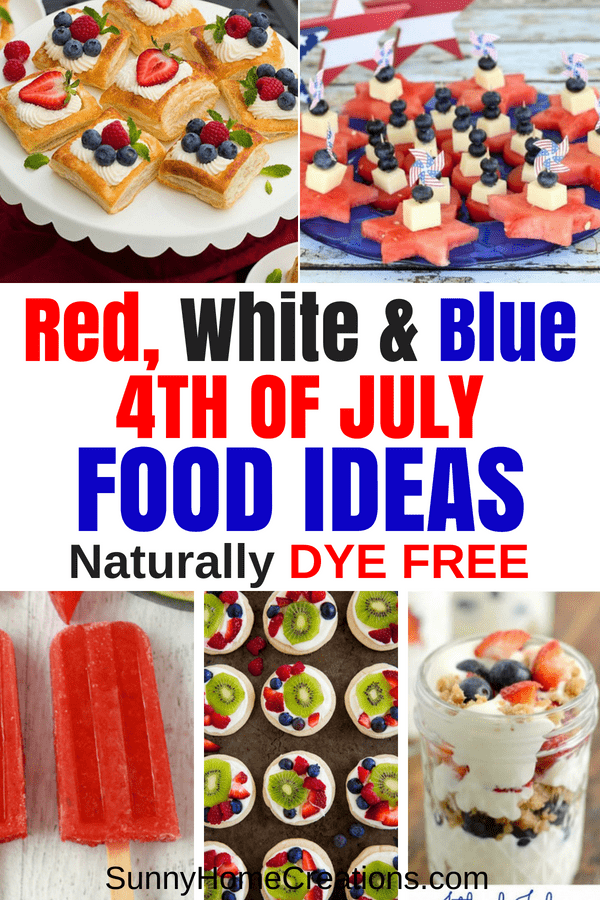 4th of July Food – Sunny Home Creations