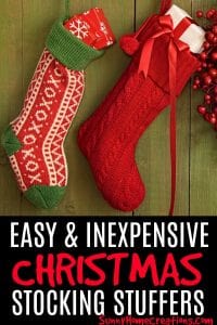 Easy and Inexenpensive Stocking Stuffers