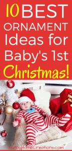 10 Best Ornament Ideas for Baby's First Christmas