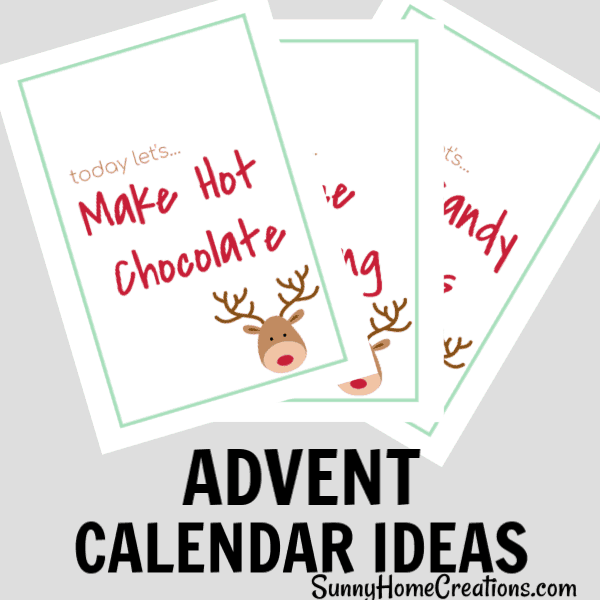 Advent Calendar Ideas