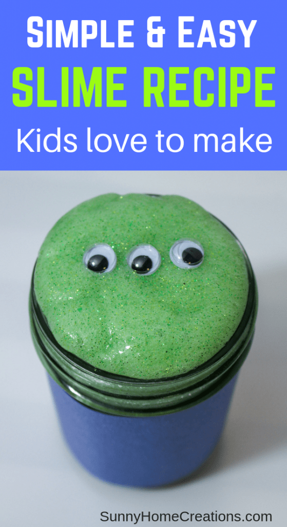 Simple & Easy slime recipe kids love to make