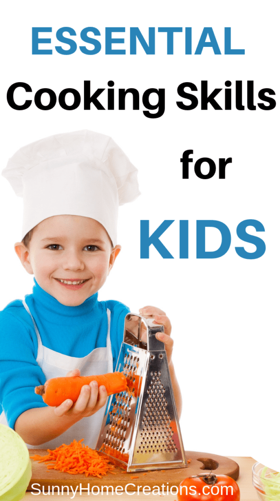 Cooking Skills for Kids by Age
