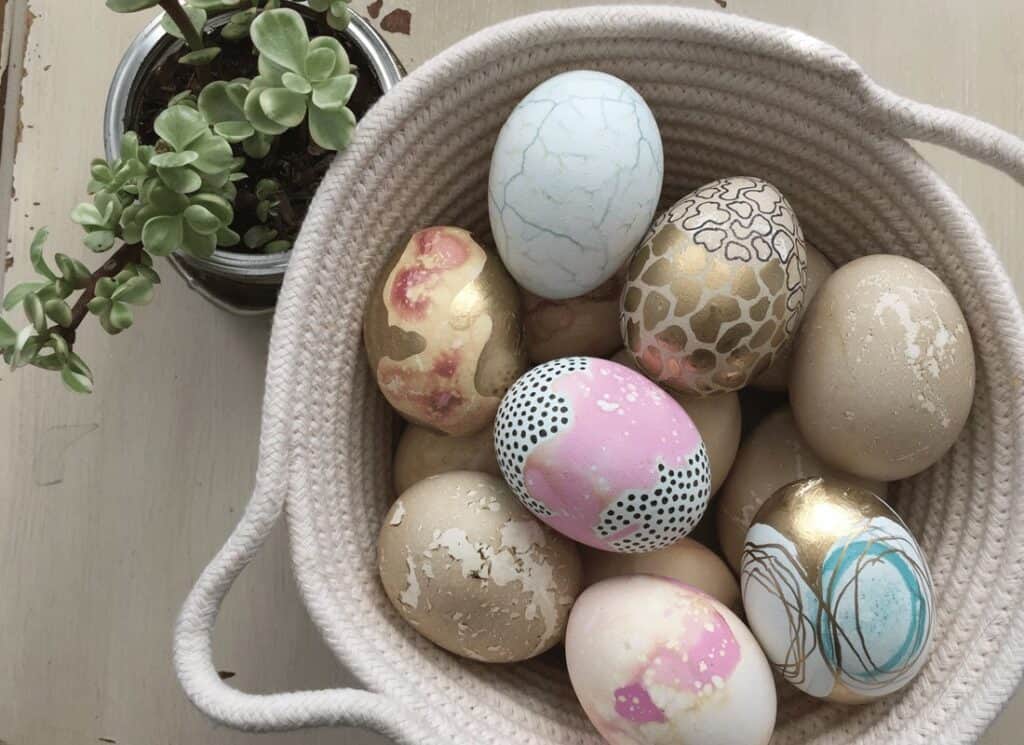 Polish Naturally Dyed Easter Eggs