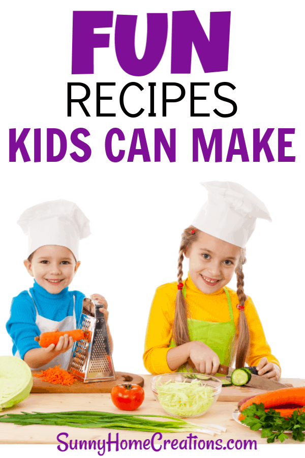 two kids making a fun recipe