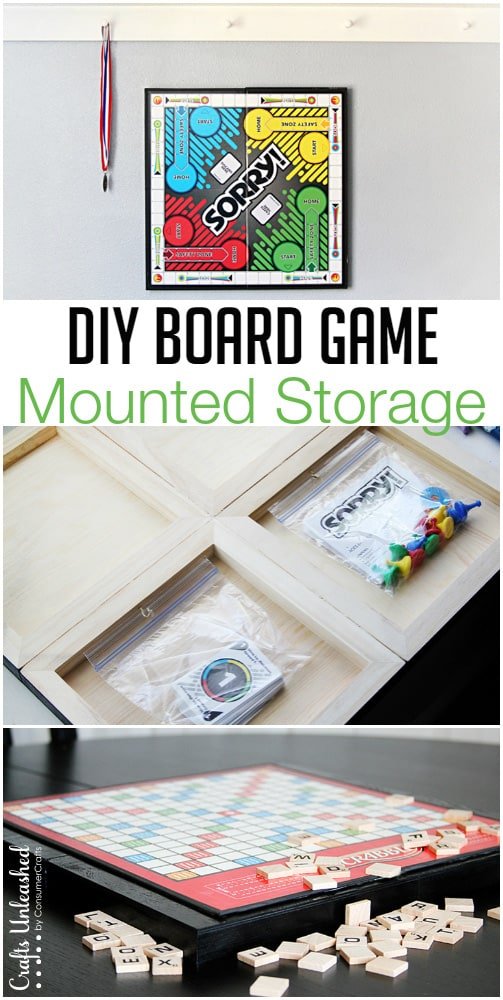 Board Game Storage Display