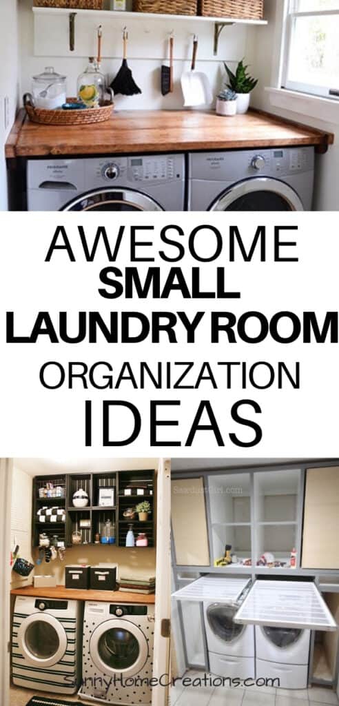 Awesome Small Laundry Room Organization Ideas