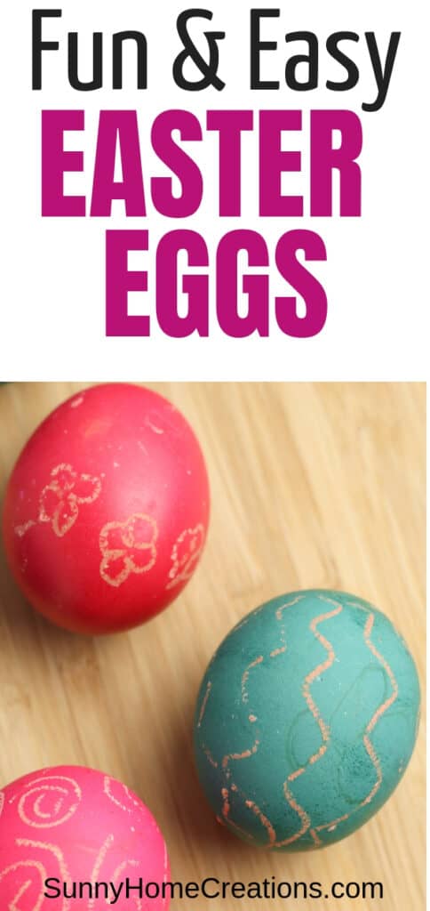 Fun & Easy Easter Eggs with Food Coloring