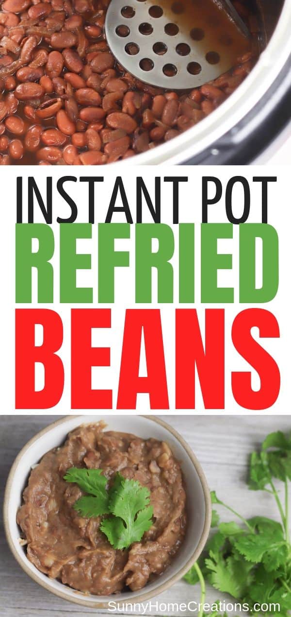 Instant Pot Refried Beans Pin