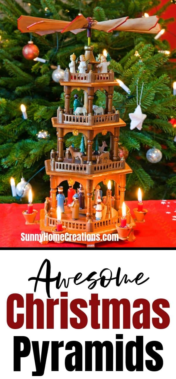 German Christmas Pyramid Pinterest Image